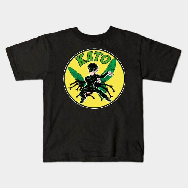 Kato Mantis Kung Fu Kids T-Shirt by Biomek